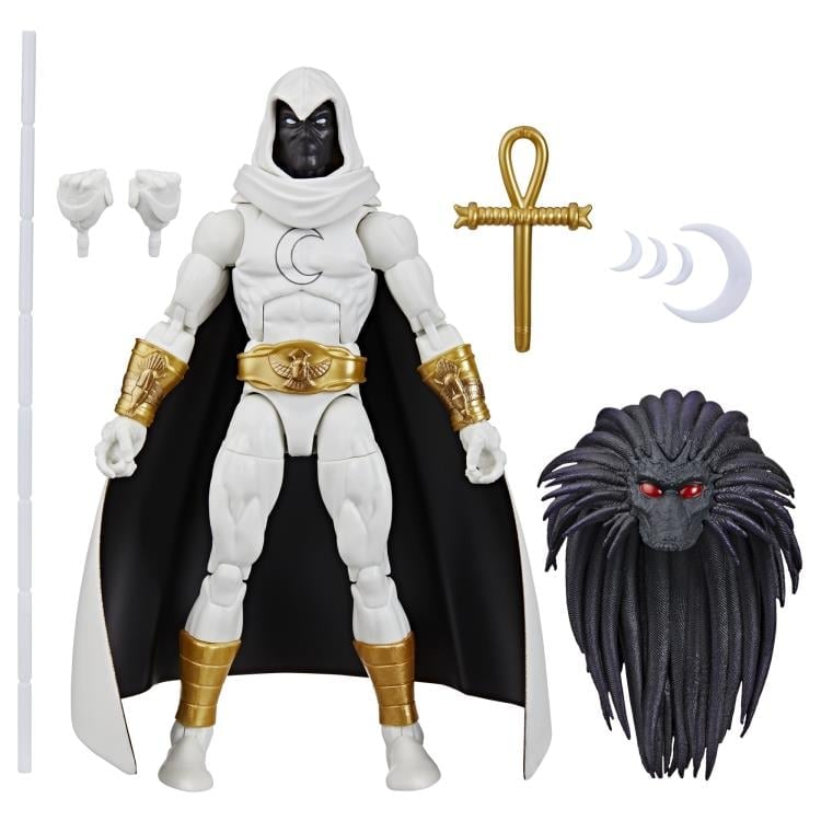 Strange Tales Marvel Legends Moon Knight Action Figure (Blackheart BAF) Gallery Image 9