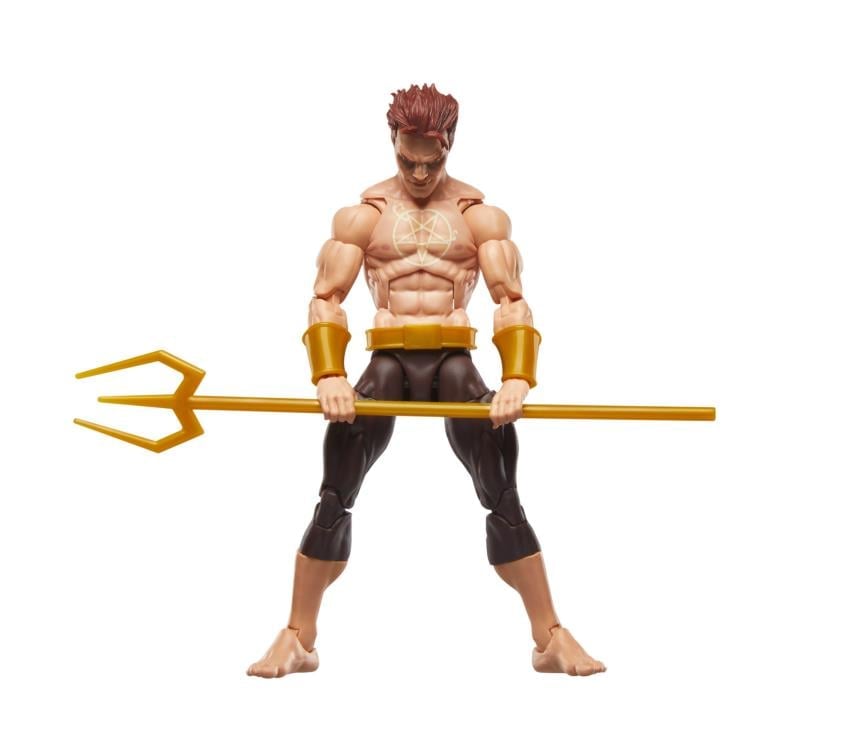 Strange Tales Marvel Legends Daimon Hellstrom Action Figure (Blackheart BAF) Gallery Image 4