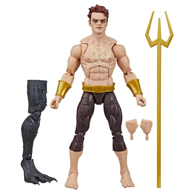 Strange Tales Marvel Legends Daimon Hellstrom Action Figure (Blackheart BAF) Gallery Image 9