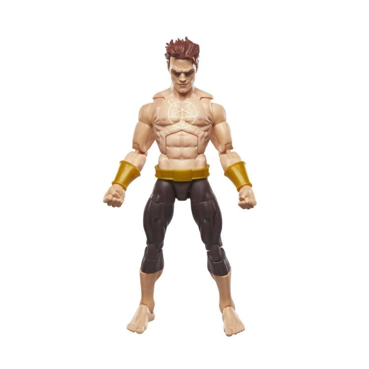 Strange Tales Marvel Legends Daimon Hellstrom Action Figure (Blackheart BAF) Gallery Image 6