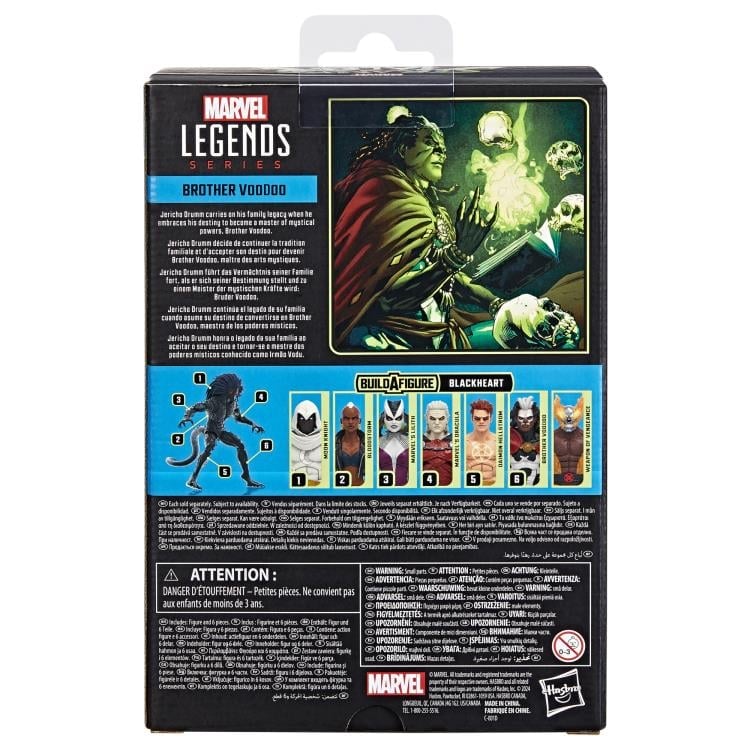 Strange Tales Marvel Legends Brother Voodoo Action Figure (Blackheart BAF) Gallery Image 11