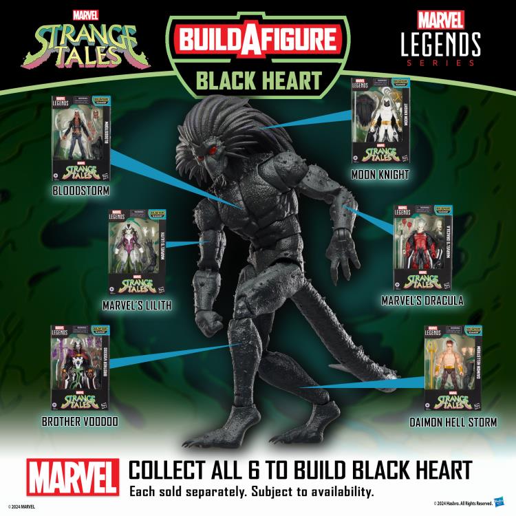 Strange Tales Marvel Legends Brother Voodoo Action Figure (Blackheart BAF) Gallery Image 12