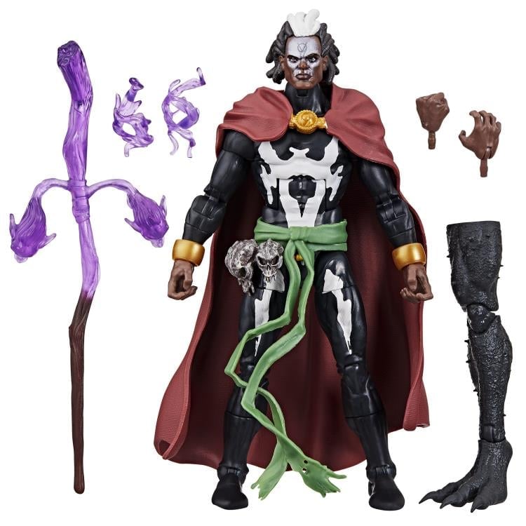 Strange Tales Marvel Legends Brother Voodoo Action Figure (Blackheart BAF) Gallery Image 9