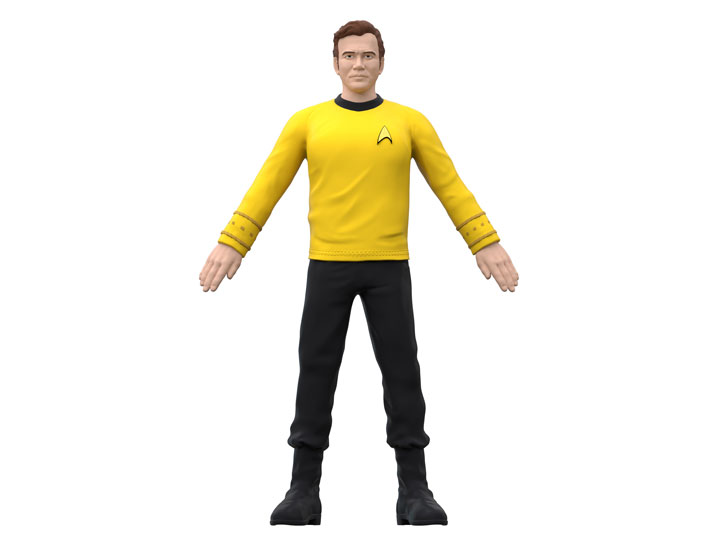 Star Trek FleXfigs Captain James Kirk Gallery Image 1