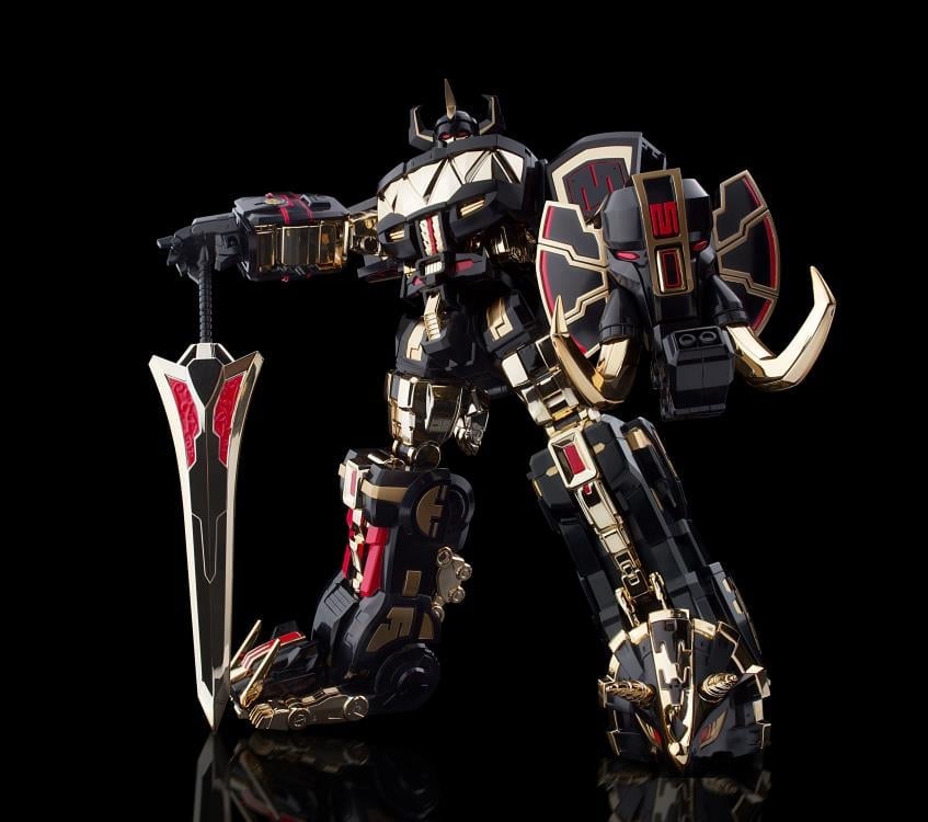 Mighty Morphin Power Rangers Furai Megazord (Black Limited Ver.) Model Kit Gallery Image 3