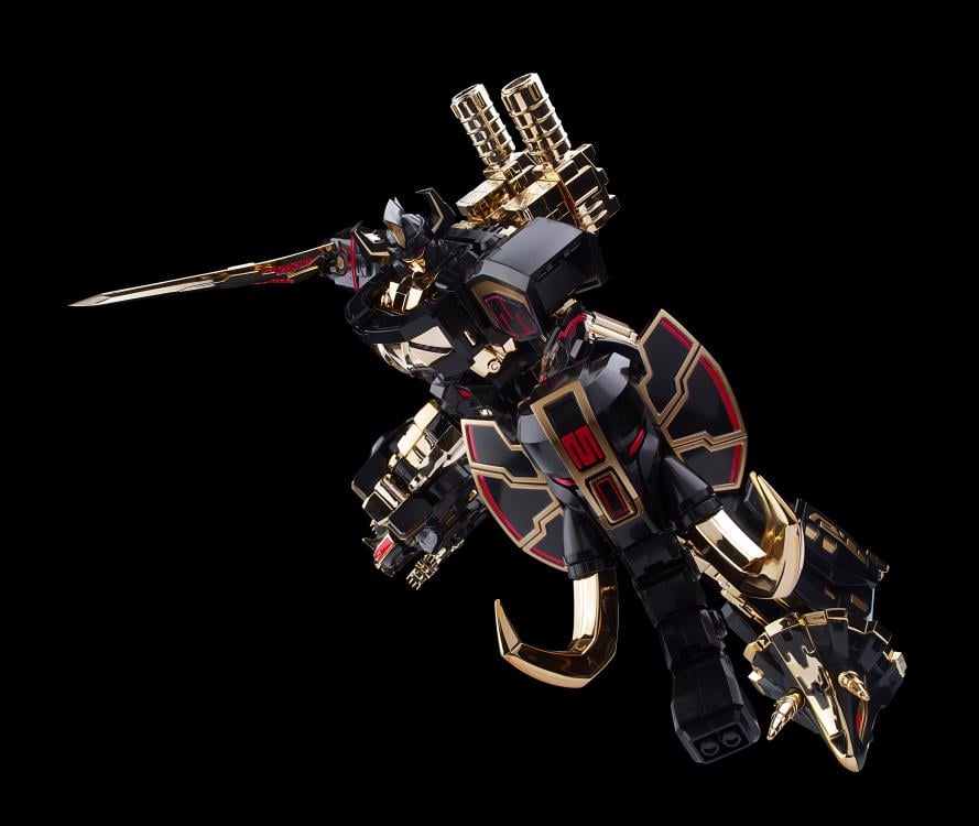 Mighty Morphin Power Rangers Furai Megazord (Black Limited Ver.) Model Kit Gallery Image 9