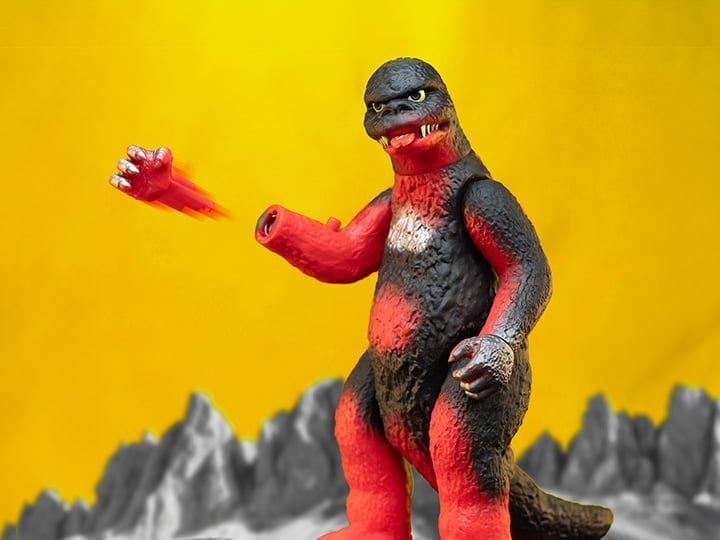 Toho Shogun ULTIMATES! Shogun Godzilla (Vintage Red) SDCC 2024 Exclusive Action Figure Gallery Image 1