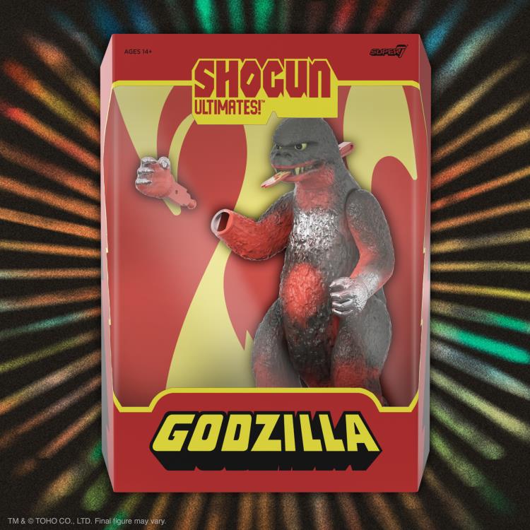 Toho Shogun ULTIMATES! Shogun Godzilla (Vintage Red) SDCC 2024 Exclusive Action Figure Gallery Image 7