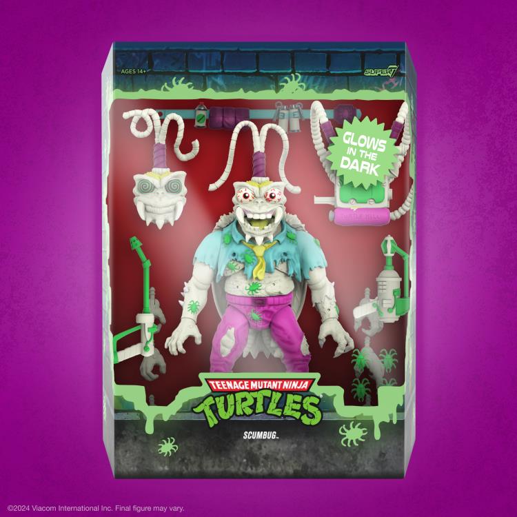 Teenage Mutant Ninja Turtles ULTIMATES! Scumbug (Glow-in-the-Dark) SDCC 2024 Exclusive Action Figure Gallery Image 9