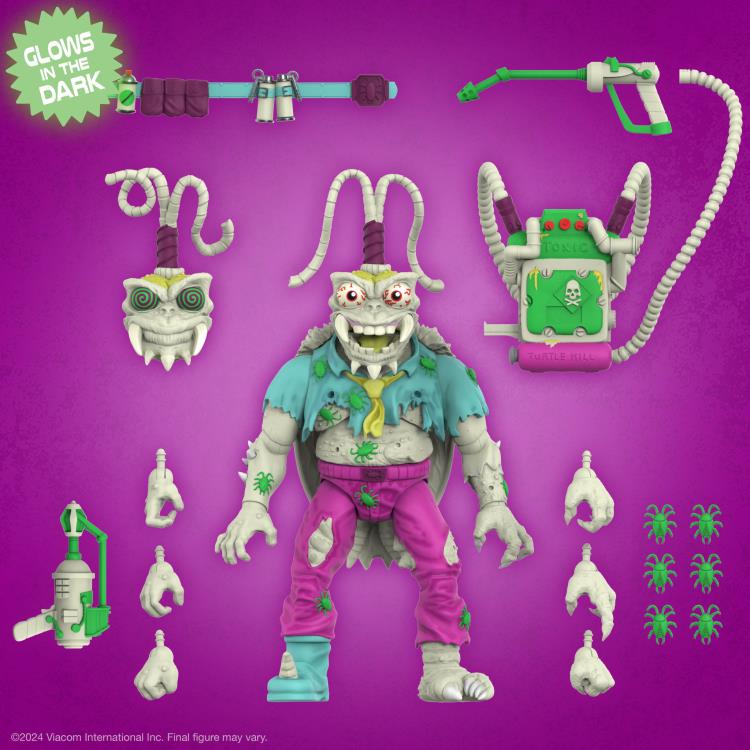 Teenage Mutant Ninja Turtles ULTIMATES! Scumbug (Glow-in-the-Dark) SDCC 2024 Exclusive Action Figure Gallery Image 7