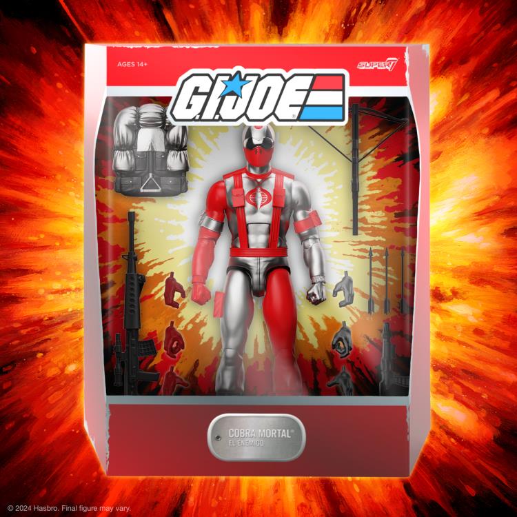 G.I. Joe ULTIMATES! Cobra Mortal SDCC 2024 Exclusive Action Figure Gallery Image 8