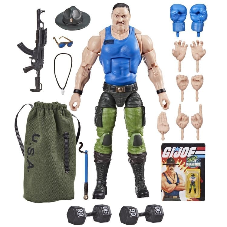 G.I. Joe Classified Series #129 Deluxe Mad Marauders Sgt. Slaughter Gallery Image 11