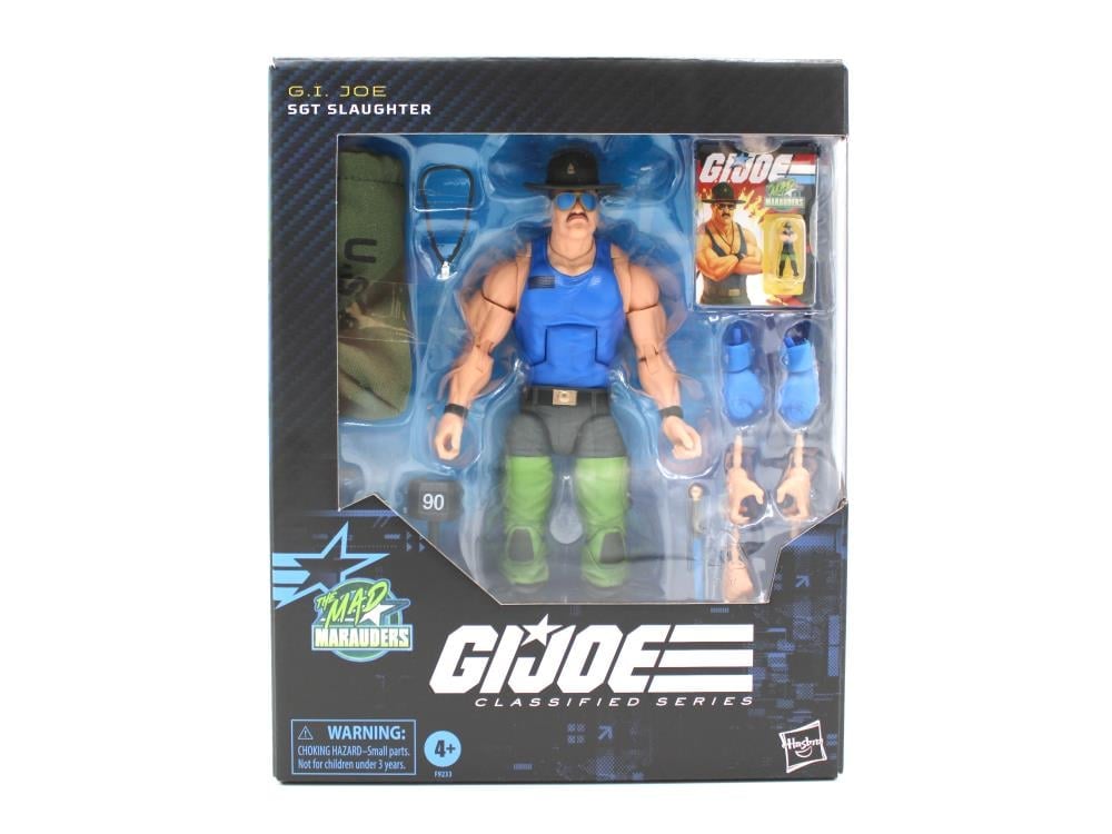 G.I. Joe Classified Series #129 Deluxe Mad Marauders Sgt. Slaughter Gallery Image 12