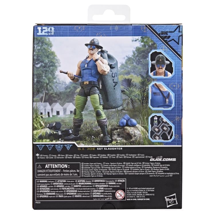 G.I. Joe Classified Series #129 Deluxe Mad Marauders Sgt. Slaughter Gallery Image 13