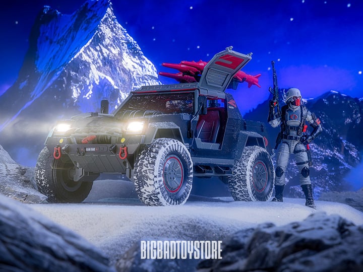G.I. Joe Classified Series #120 Cobra Night Attack 4-WD Stinger & Driver Set Gallery Image 3