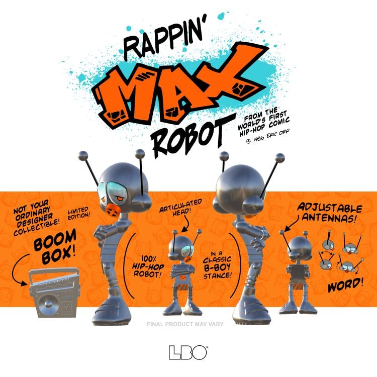 Rappin' Max Robot (Classic Edition) Limited Edition Figure Gallery Image 4
