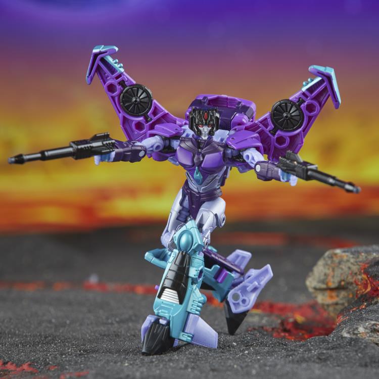 Transformers: Legacy United Deluxe Cyberverse Universe Slipstream Gallery Image 7