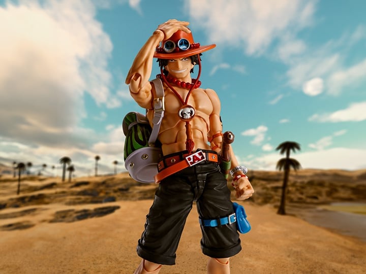 One Piece S.H.Figuarts Portgas D. Ace (Fire Fist) Action Figure Gallery Image 1