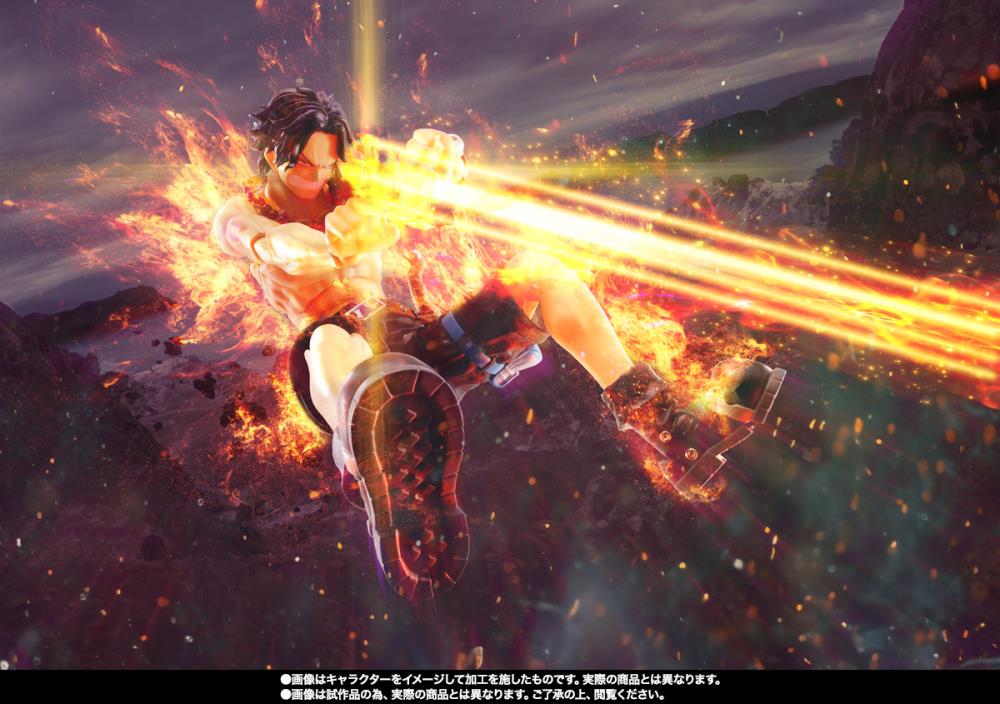 One Piece S.H.Figuarts Portgas D. Ace (Fire Fist) Action Figure Gallery Image 11
