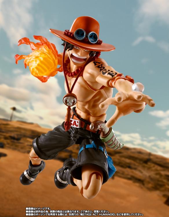 One Piece S.H.Figuarts Portgas D. Ace (Fire Fist) Action Figure Gallery Image 7