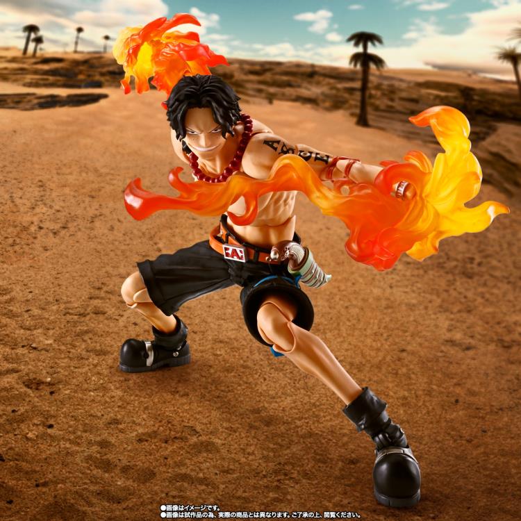One Piece S.H.Figuarts Portgas D. Ace (Fire Fist) Action Figure Gallery Image 6