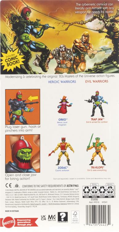 Masters of the Universe: Origins Trap Jaw (Fan Favorite) Gallery Image 10