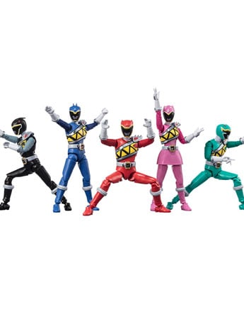 Zyuden Sentai Kyoryuger Shodo Super Boxed Set of 5 Figures Gallery Image 2
