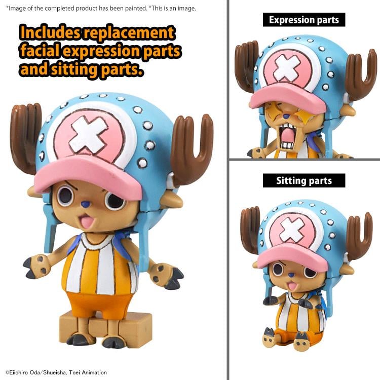 One Piece Chopper Robo 01 Chopper Tank & 02 Chopper Wing Model Kit Set Gallery Image 5