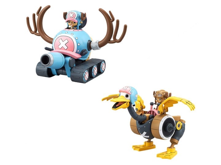 One Piece Chopper Robo 01 Chopper Tank & 02 Chopper Wing Model Kit Set Gallery Image 1