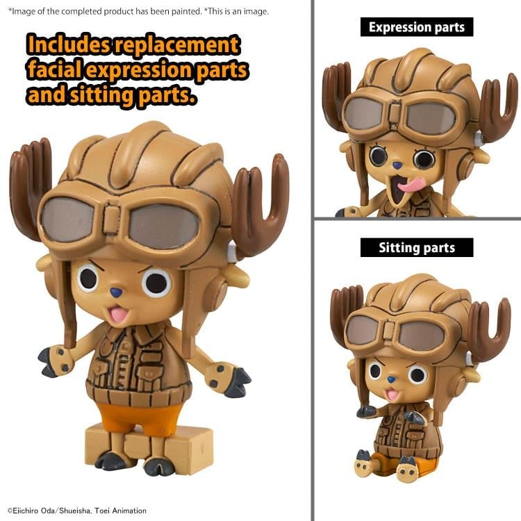 One Piece Chopper Robo 01 Chopper Tank & 02 Chopper Wing Model Kit Set Gallery Image 6