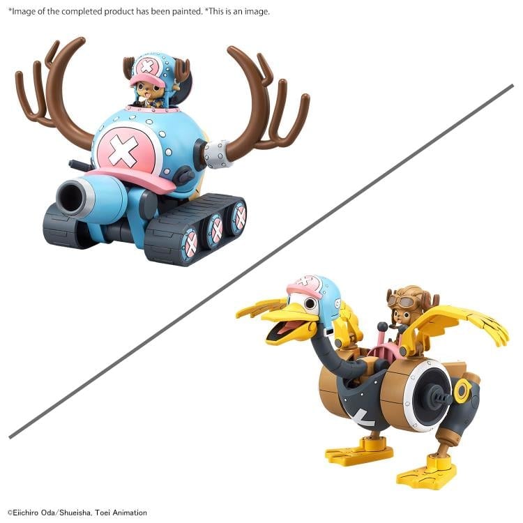 One Piece Chopper Robo 01 Chopper Tank & 02 Chopper Wing Model Kit Set Gallery Image 3