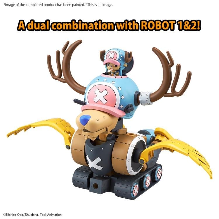 One Piece Chopper Robo 01 Chopper Tank & 02 Chopper Wing Model Kit Set Gallery Image 8