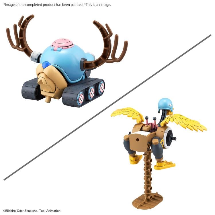 One Piece Chopper Robo 01 Chopper Tank & 02 Chopper Wing Model Kit Set Gallery Image 4