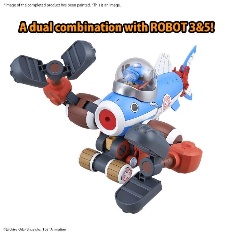 One Piece Chopper Robo 03 Chopper Submarine & 05 Chopper Crane Model Kit Set Gallery Image 8