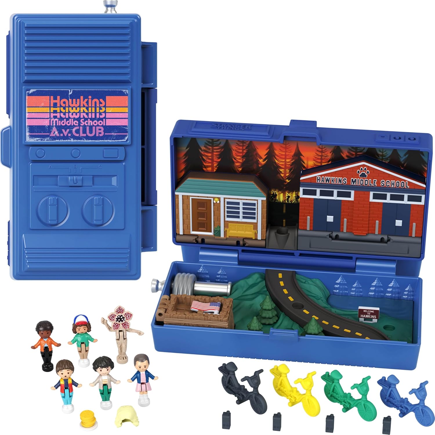 Polly Pocket x Stranger Things Compact Playset Gallery Image 2