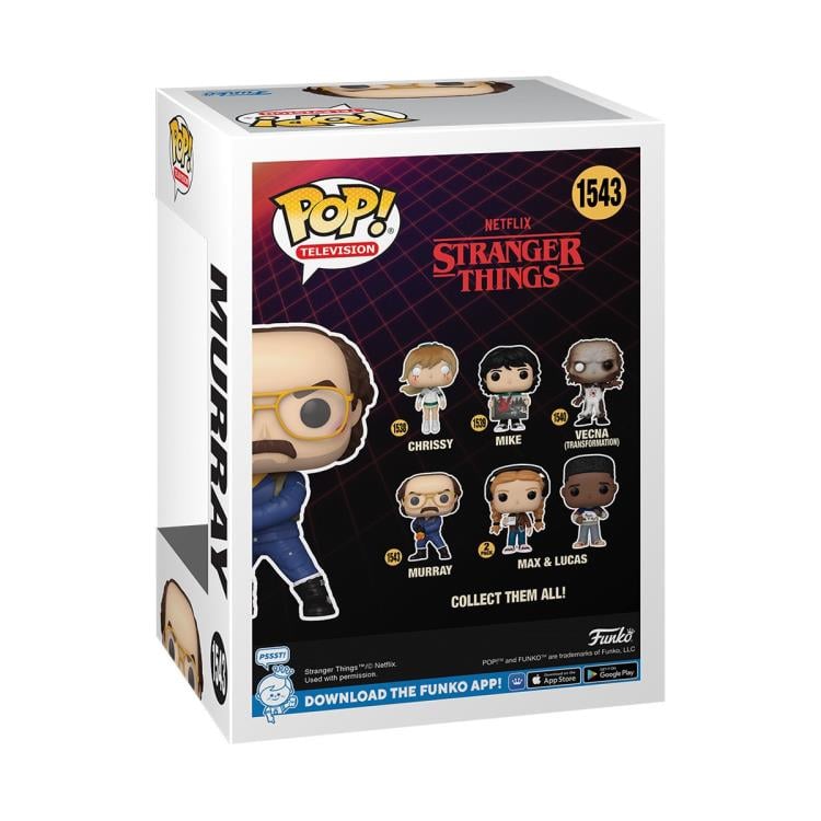 Pop! Television: Stranger Things Season 4 - Murray with Flame Thrower Gallery Image 5