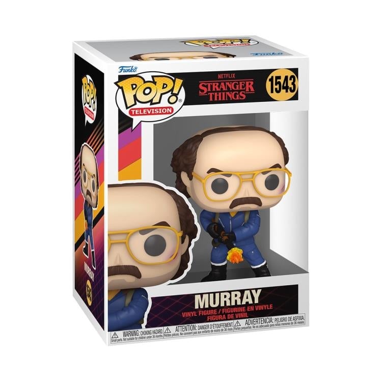 Pop! Television: Stranger Things Season 4 - Murray with Flame Thrower Gallery Image 4