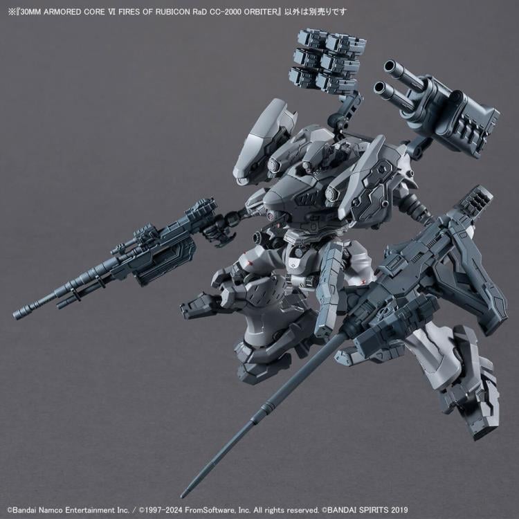 Armored Core VI: Fires of Rubicon 30 Minutes Missions RaD CC-2000 Orbiter Model Kit Gallery Image 10