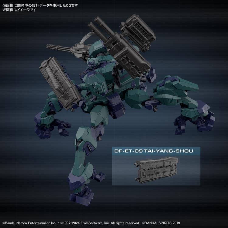 Armored Core VI: Fires of Rubicon 30 Minutes Missions Balam Industries BD-011 Melander (Liger Tail Ver.) Model Kit Gallery Image 9