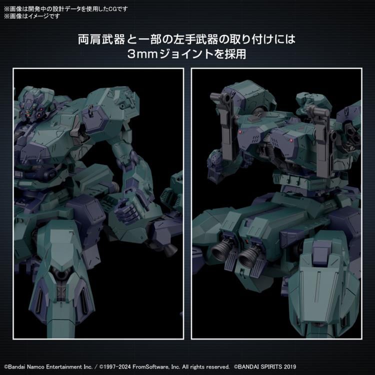 Armored Core VI: Fires of Rubicon 30 Minutes Missions Balam Industries BD-011 Melander (Liger Tail Ver.) Model Kit Gallery Image 10