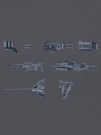Armored Core VI: Fires of Rubicon 30 Minutes Missions Option Parts Set 02 Accessory Set Gallery Image 2