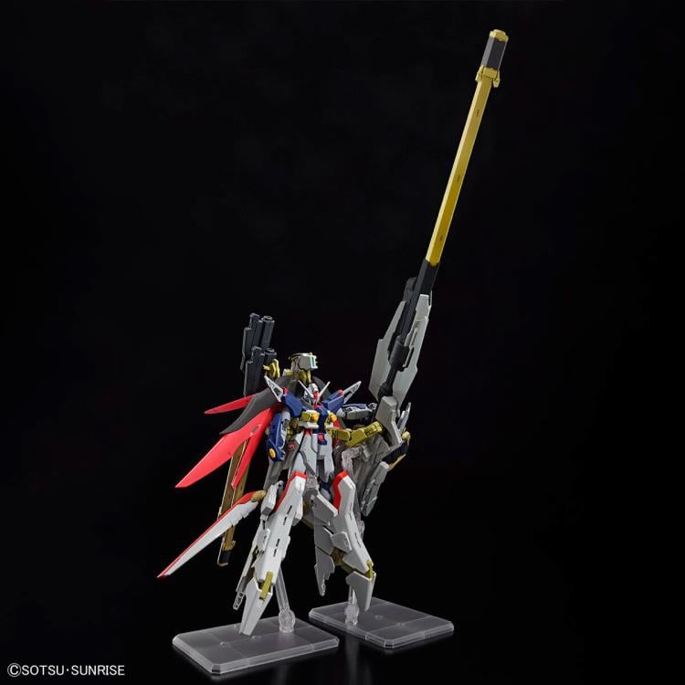 Mobile Suit Gundam SEED Freedom HGCE ZGMF/A-42S2 Destiny Gundam Spec II (& Zeus Silhouette) 1/144 Scale Model Kit Gallery Image 7
