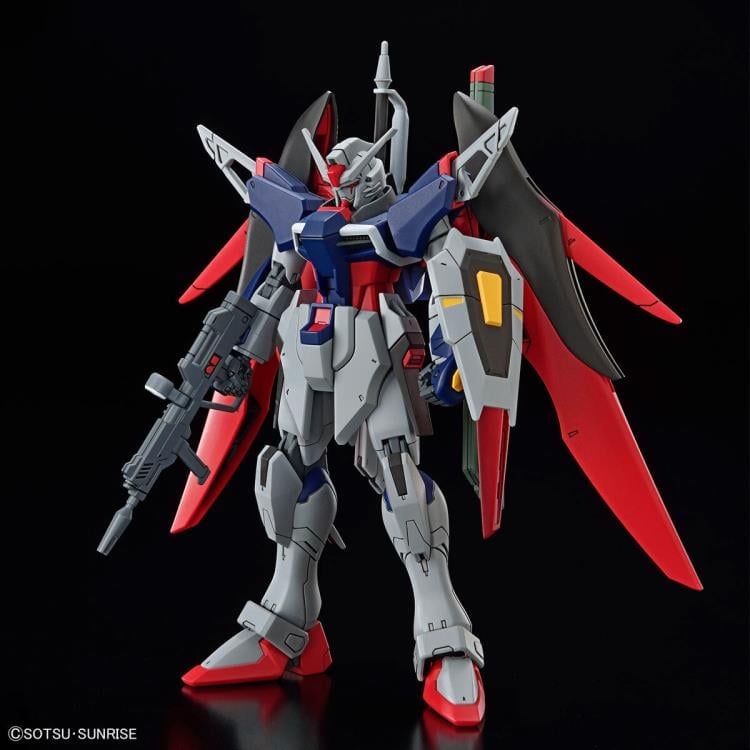 Mobile Suit Gundam SEED Freedom HGCE ZGMF/A-42S2 Destiny Gundam Spec II (& Zeus Silhouette) 1/144 Scale Model Kit Gallery Image 9