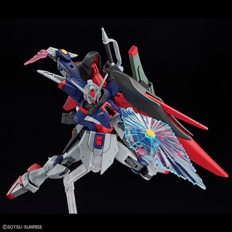 Mobile Suit Gundam SEED Freedom HGCE ZGMF/A-42S2 Destiny Gundam Spec II (& Zeus Silhouette) 1/144 Scale Model Kit Gallery Image 12