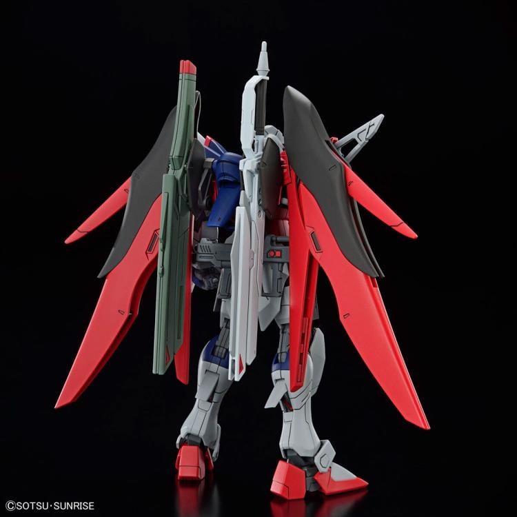 Mobile Suit Gundam SEED Freedom HGCE ZGMF/A-42S2 Destiny Gundam Spec II (& Zeus Silhouette) 1/144 Scale Model Kit Gallery Image 10