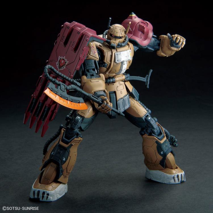 Mobile Suit Gundam: Requiem for Vengeance HG MS-06F Zaku II F-Type Solari 1/144 Scale Model Kit Gallery Image 3