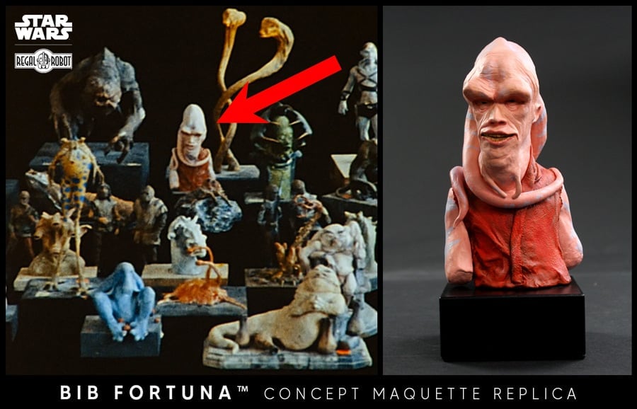 Star Wars: Return of the Jedi Bib Fortuna Concept Maquette (Phil Tippett Legacy Edition) Limited Edition Replica Gallery Image 15