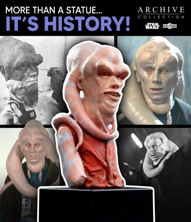 Star Wars: Return of the Jedi Bib Fortuna Concept Maquette (Phil Tippett Legacy Edition) Limited Edition Replica Gallery Image 17