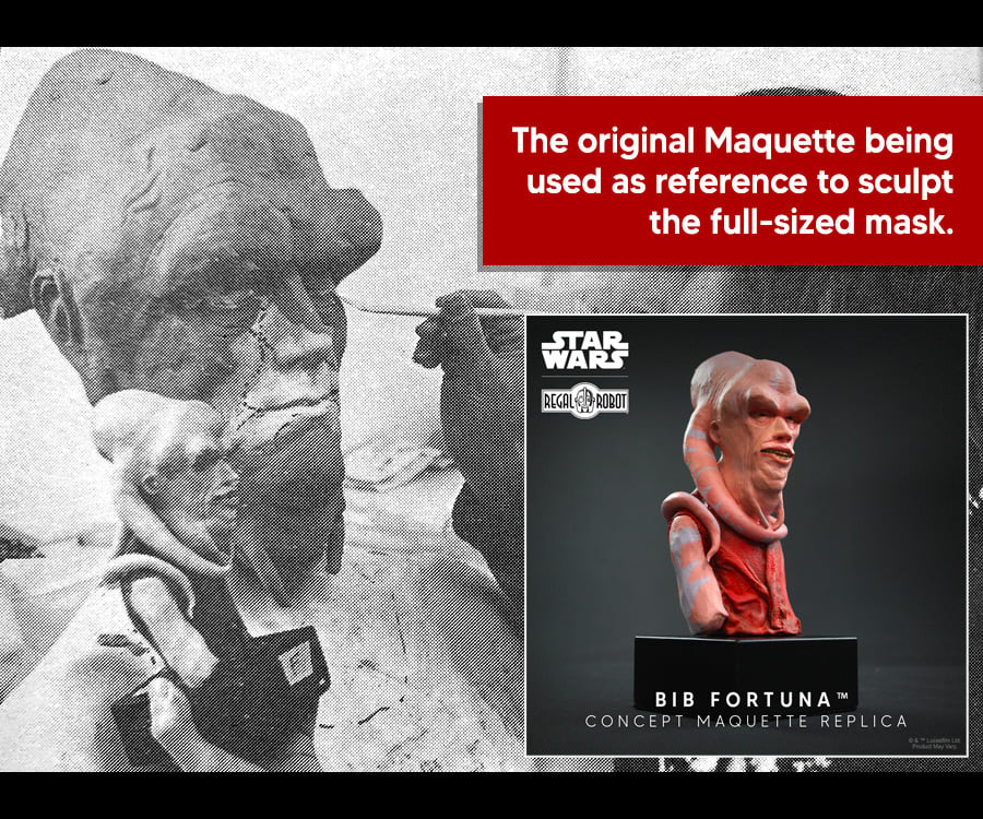 Star Wars: Return of the Jedi Bib Fortuna Concept Maquette (Phil Tippett Legacy Edition) Limited Edition Replica Gallery Image 16
