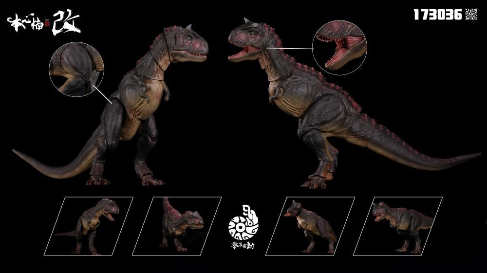 Zero-Set Easy Motion Ranger 3.0 Carnotaurus (Broken Horn) Action Figure Gallery Image 4